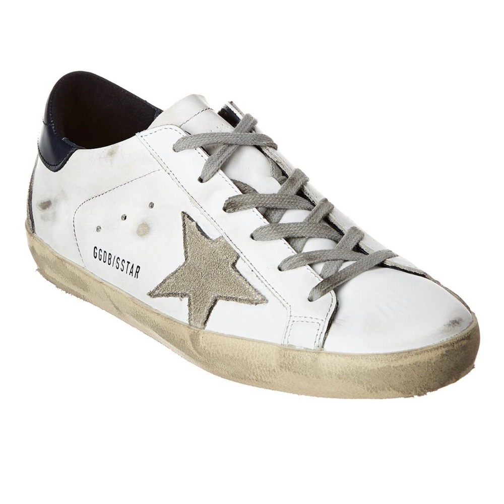 Golden Goose Superstar White Black Cream